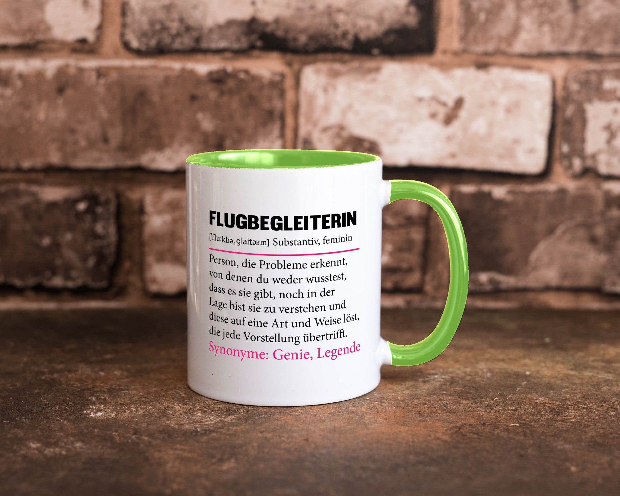 Flugbegleiterin | Spruch Stewardess Flughafen lustiger Geschenk Humor