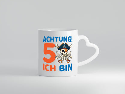 5. Geburtstag | 5 Jahre Pirat lustig Geschenkidee Geschenk Tasse