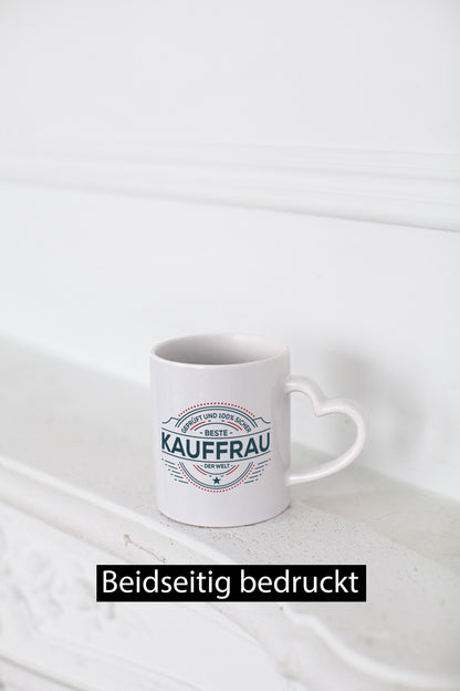 Geprüft und sicher: Kauffrau | Kauffrauen Humor Geschenkidee Tasse