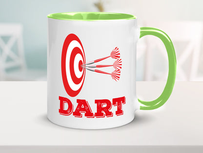 Dartspieler Tasse | Dart Hobby Motiv Spieler lustig Humor Geschenkidee Geschenk