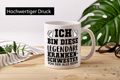 Legendäre Krankenschwester | Krankenhaus alle reden von mi Geschenk Humor