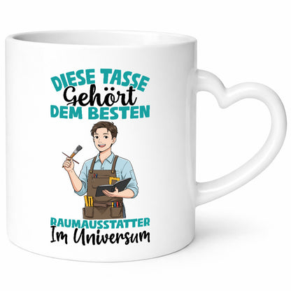 Im Universum: Raumausstatter | Wohn Ausstatter lustig Humor Geschenkidee