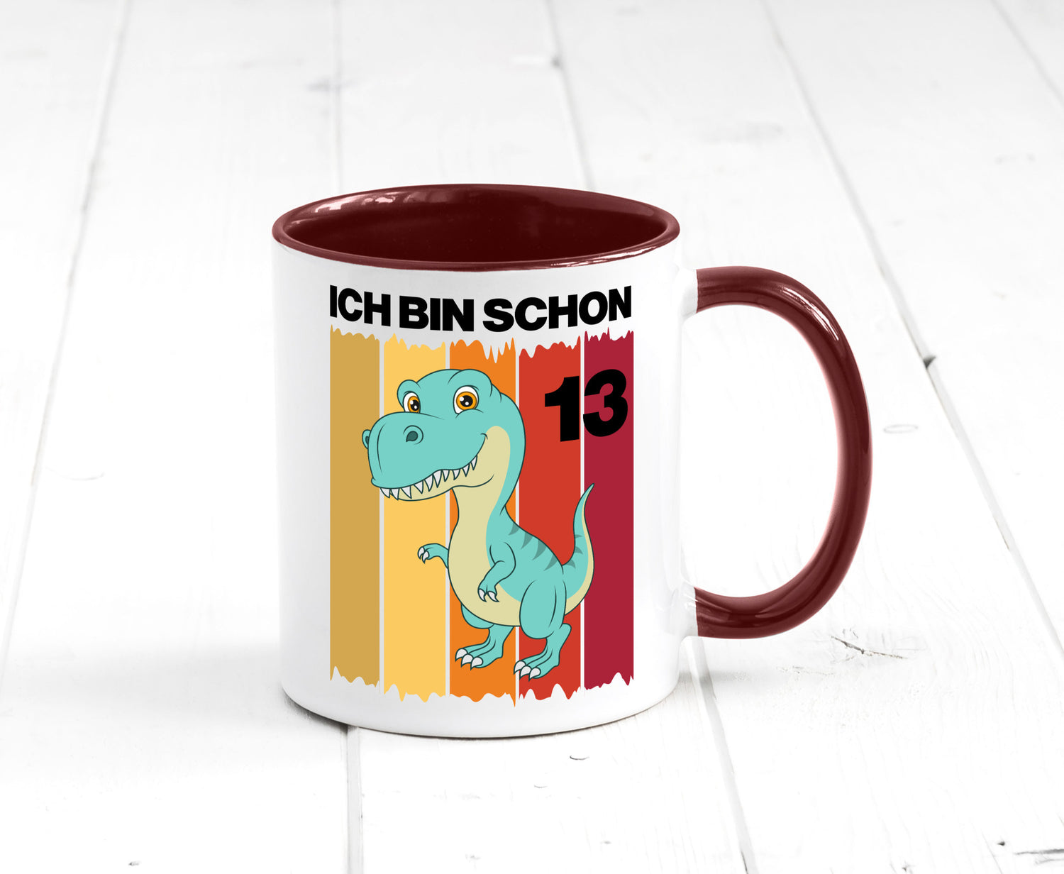 13. Geburtstag | 13 Jahre Dinosaurier Geschenk Geschenkidee lustiger Spruch