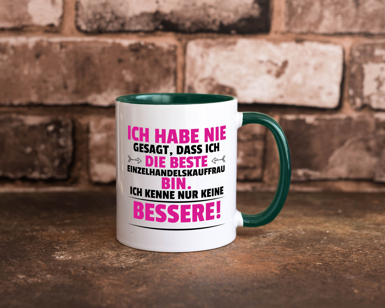Die Beste Einzelhandelskauffrau | Einzelhandel Geschenkidee Humor Tasse