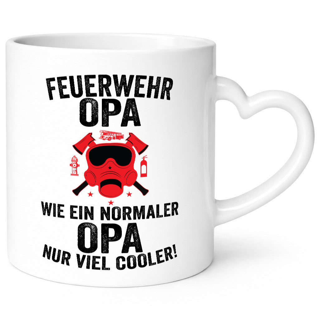 Feuerwehr Opa, normal, viel cooler | Löscher Atemmaske Humor Familie