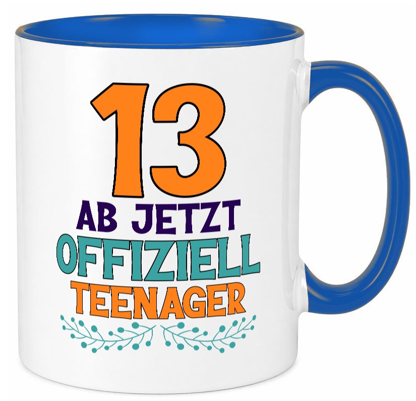 13. Geburtstag | Mädchen Tasse Teenager Spruch vl5 Geschenk Geschenkidee