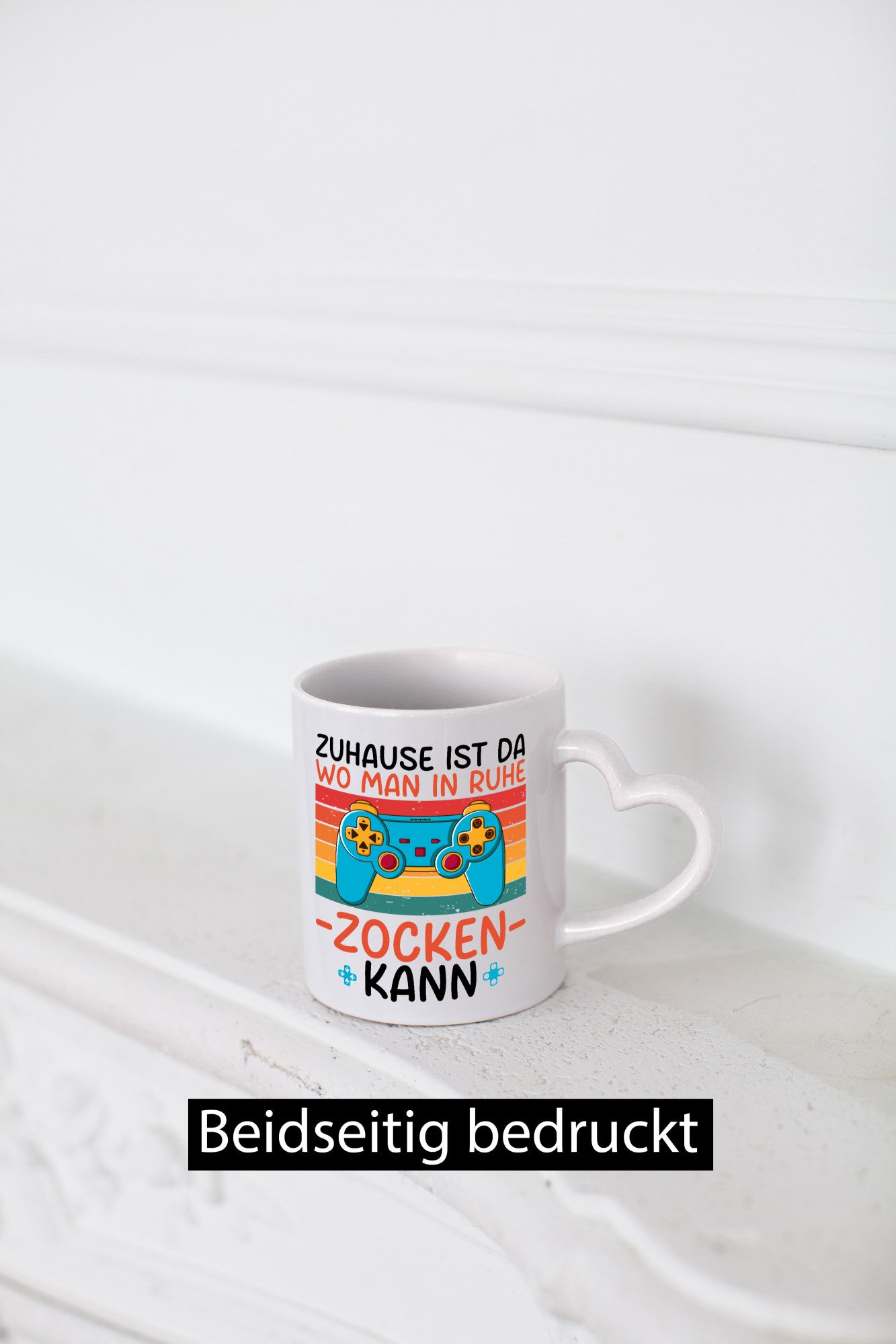 Zuhause ist da wo man in ruhe Zocken kann | Gamer Geschenk Humor Geschenkidee