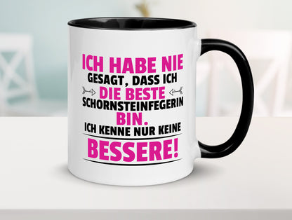 Die Beste Schornsteinfegerin | Kaminkehrer Handwerk lustig Humor Geschenkidee
