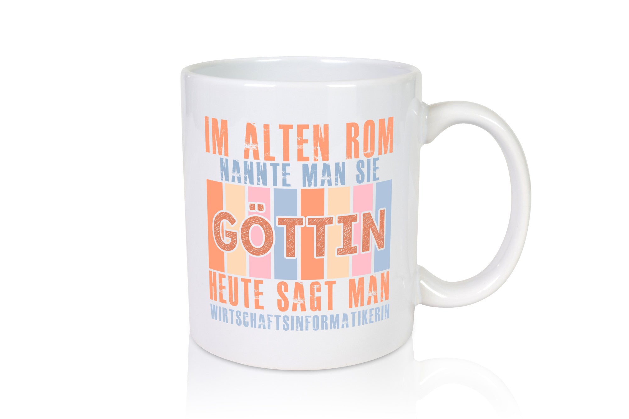 Heute sagt man: Wirtschaftsinformatikerin Humor Geschenkidee Tasse