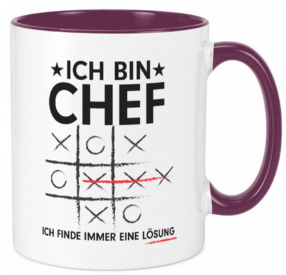 Lösung finden: Chef | Führungskraft Vorgesetzter v2 lustiger Spruch Geschenk