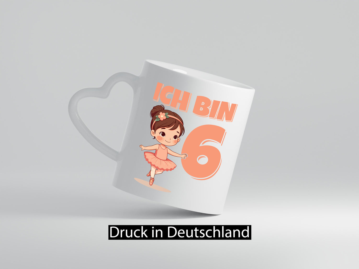6 Geburtstag | Jahre Ballerina Mädchen Ballet lustig Geschenkidee Geschenk Tasse
