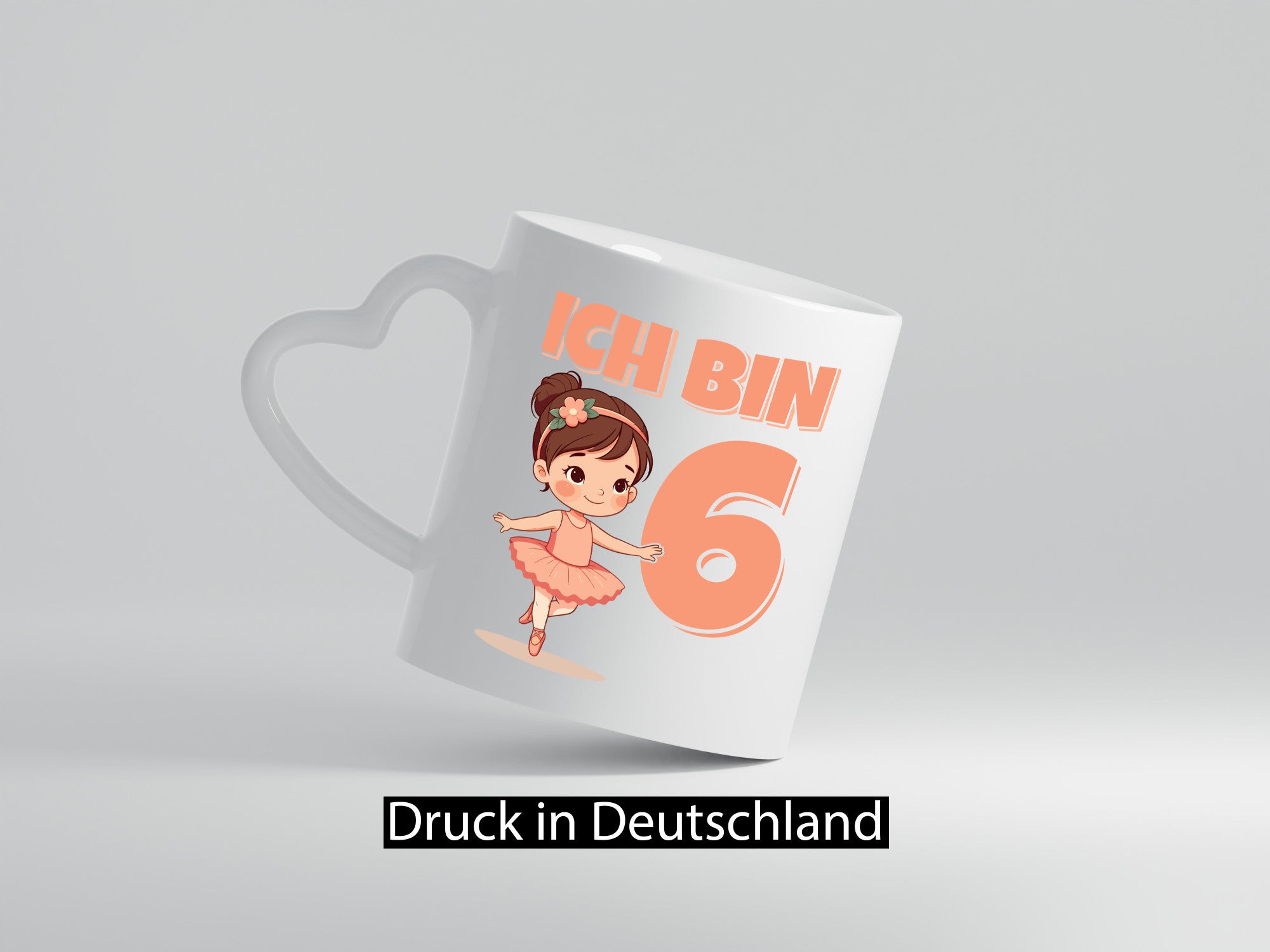 6 Geburtstag | Jahre Ballerina Mädchen Ballet lustig Geschenkidee Geschenk Tasse
