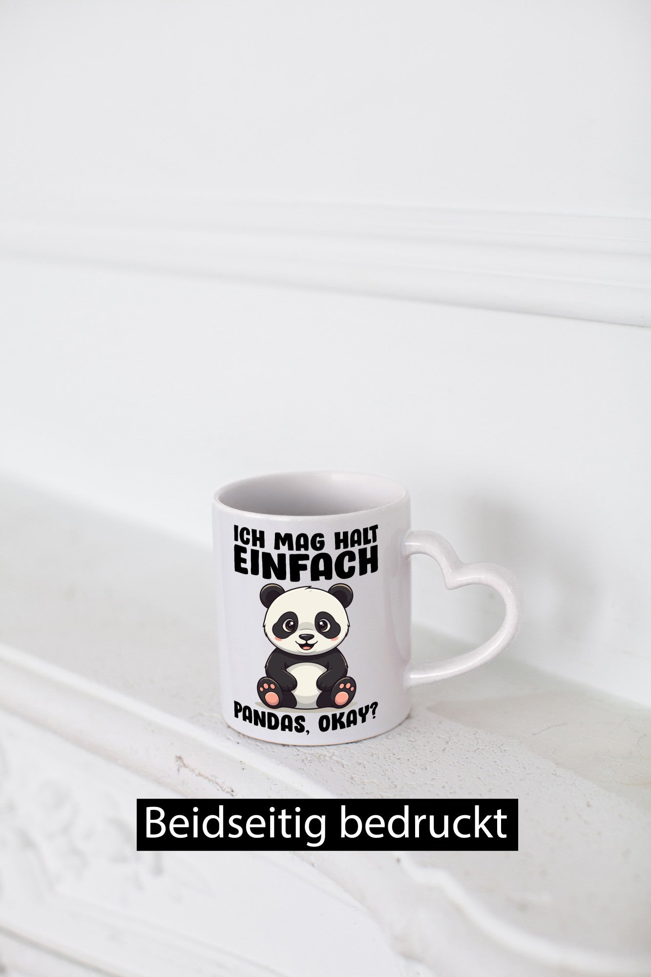 Ich mag halt einfach Pandas | Pandabär lustig Humor Geschenkidee Geschenk Tasse