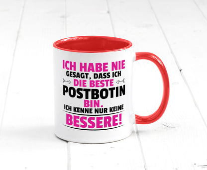 Die Beste Postbotin | Beruf Post Briefträger Geschenk Arbeit Kollegen Büro
