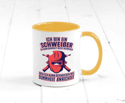 Ich bin ein Schweißer | Reparieren was dummheit anrichtet Geschenkidee Humor
