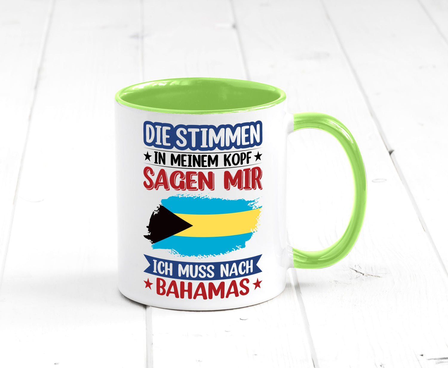 Bahamas | Urlaub Stimmen in meinem Kopf Traumland Geschenk Humor Geschenkidee