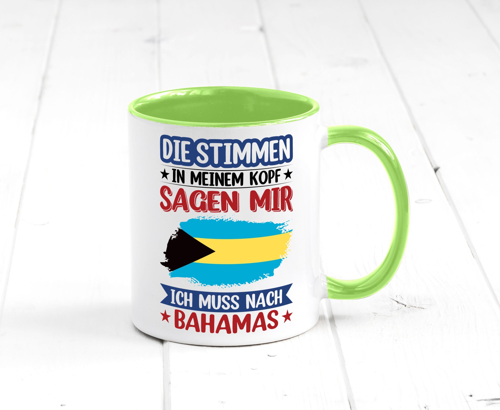 Bahamas | Urlaub Stimmen in meinem Kopf Traumland Geschenk Humor Geschenkidee