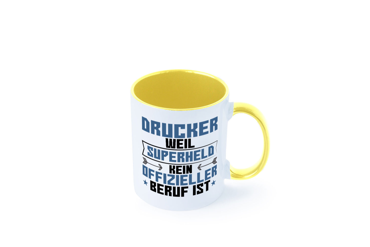 Superheld Drucker | Druckerei Print Medien Humor Geschenkidee Tasse