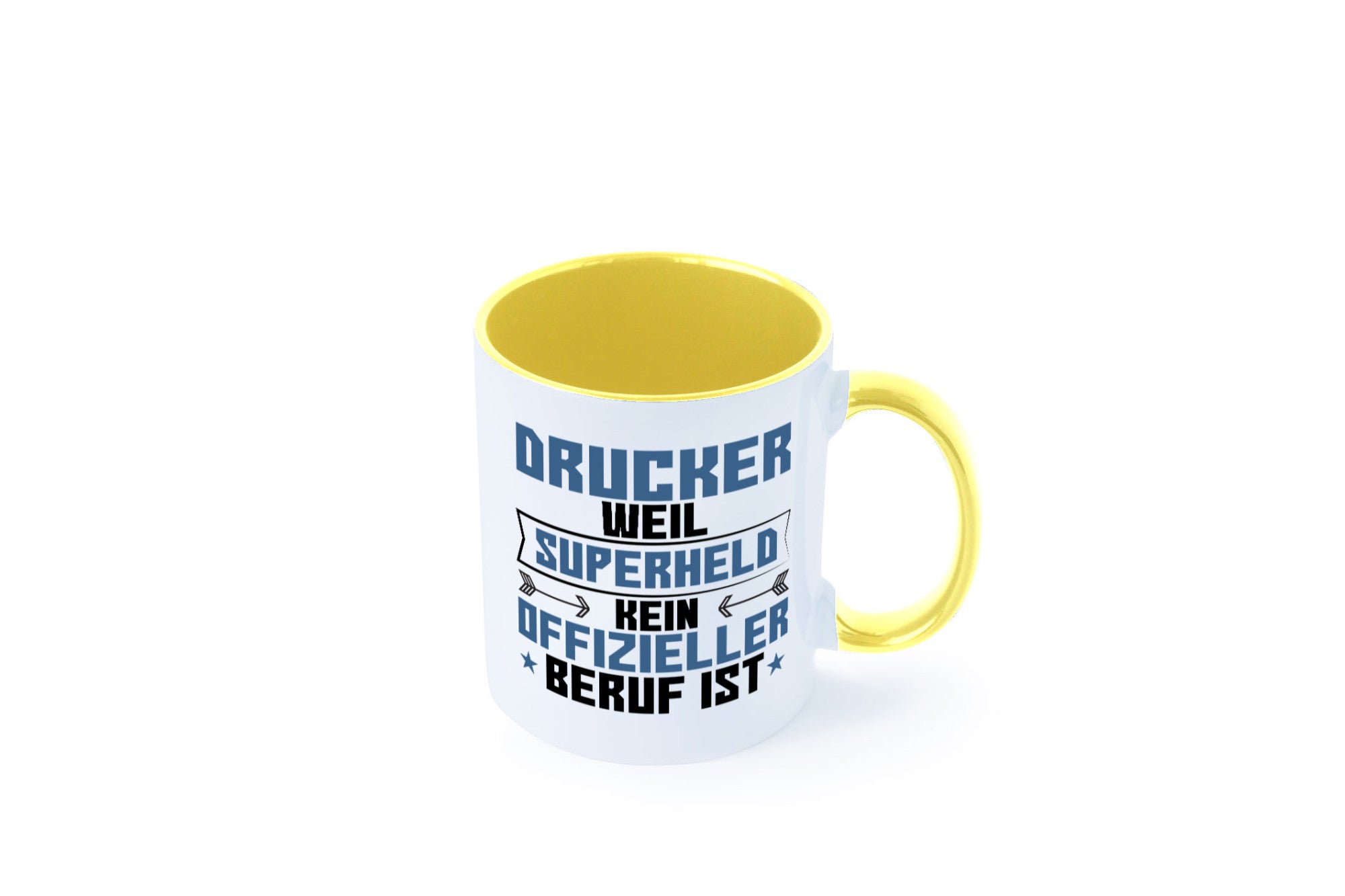Superheld Drucker | Druckerei Print Medien Humor Geschenkidee Tasse