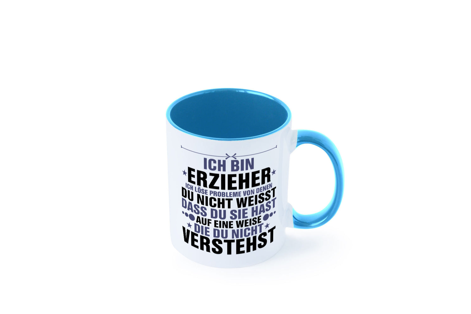 Löse Probleme: Erzieher | Pädagoge Schule v2 lustiger Spruch Geschenk Humor
