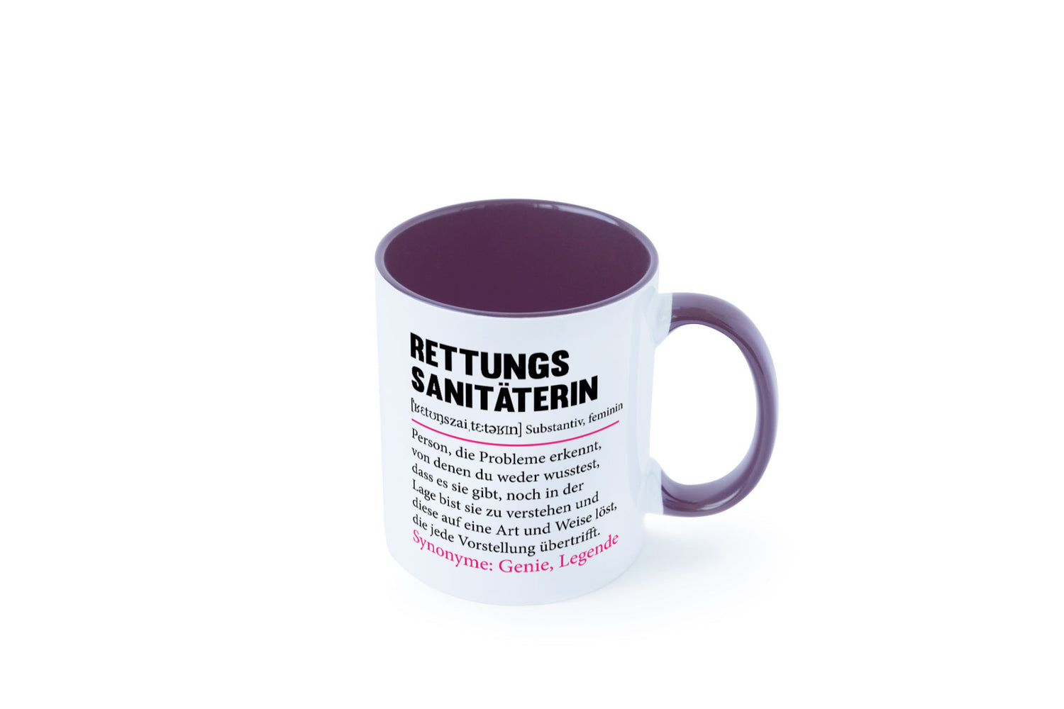 Rettungssanitäterin | Beruf Sanitäter Spruch v2 Humor Arbeit Kollegen Büro