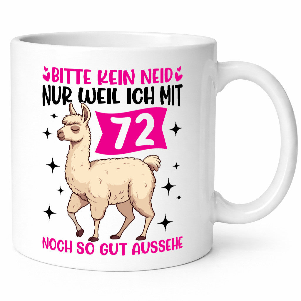 72. Geburtstag | 72 Jahre Lama gut aussehen Geschenk Geschenkidee lustiger