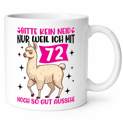 72. Geburtstag | 72 Jahre Lama gut aussehen Geschenk Geschenkidee lustiger