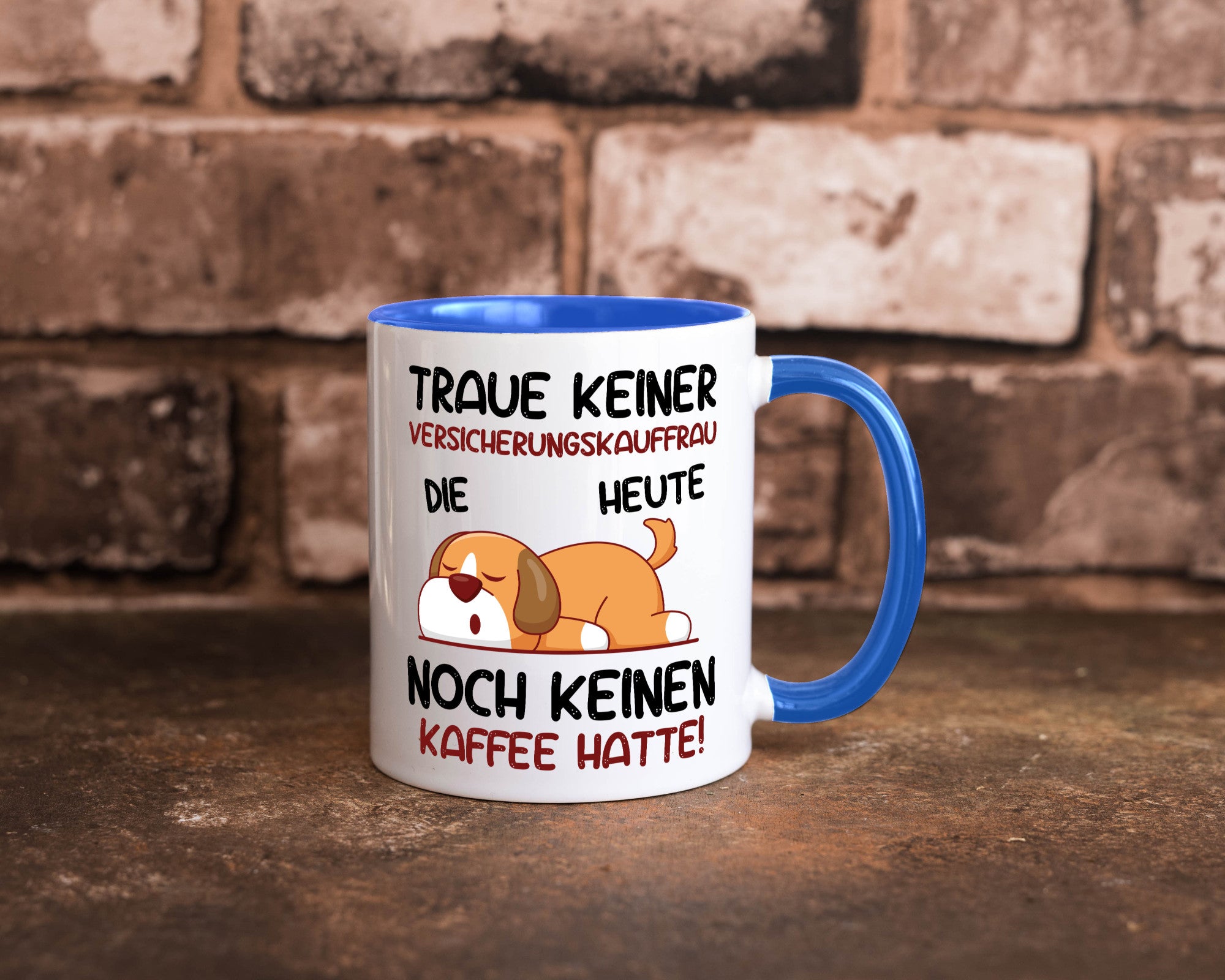 Traue keiner Versicherungskauffrau | Kauffrau Geschenk Humor Geschenkidee