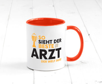 Der Weltbeste Arzt | Medizin Doktor Facharzt lustiger Spruch Geschenk Humor Tasse