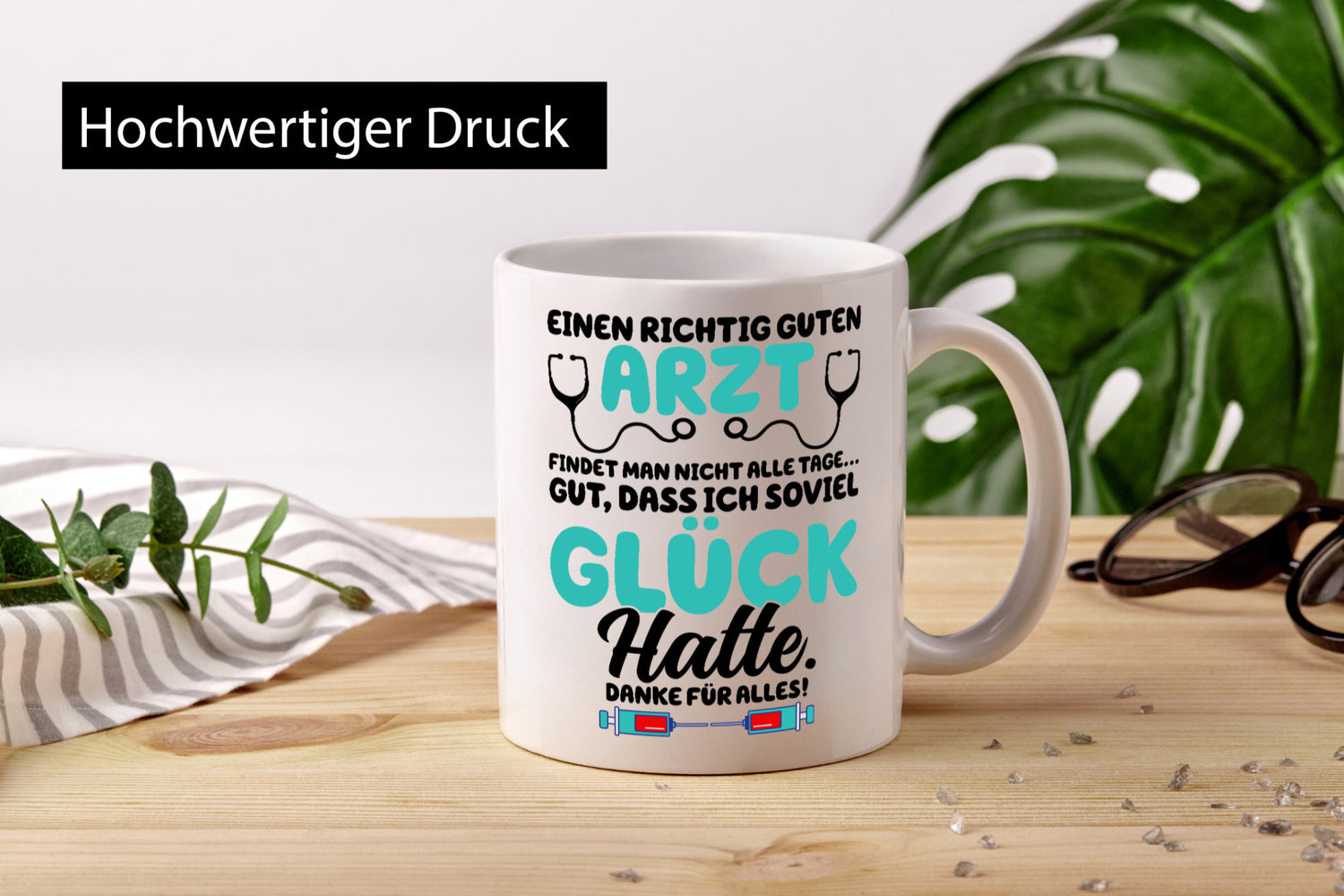 Richtig guter Arzt | Dankeschön Tasse Ärzte Spruch vl4 lustig Humor