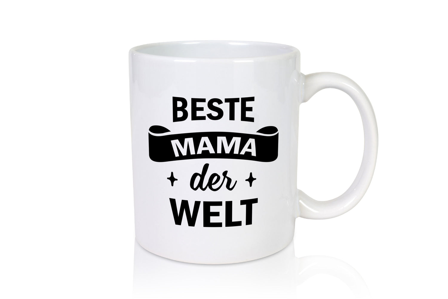 Beste Mama der Welt | Muttertag ich liebe dich Humor Familie Geschenkidee Tasse