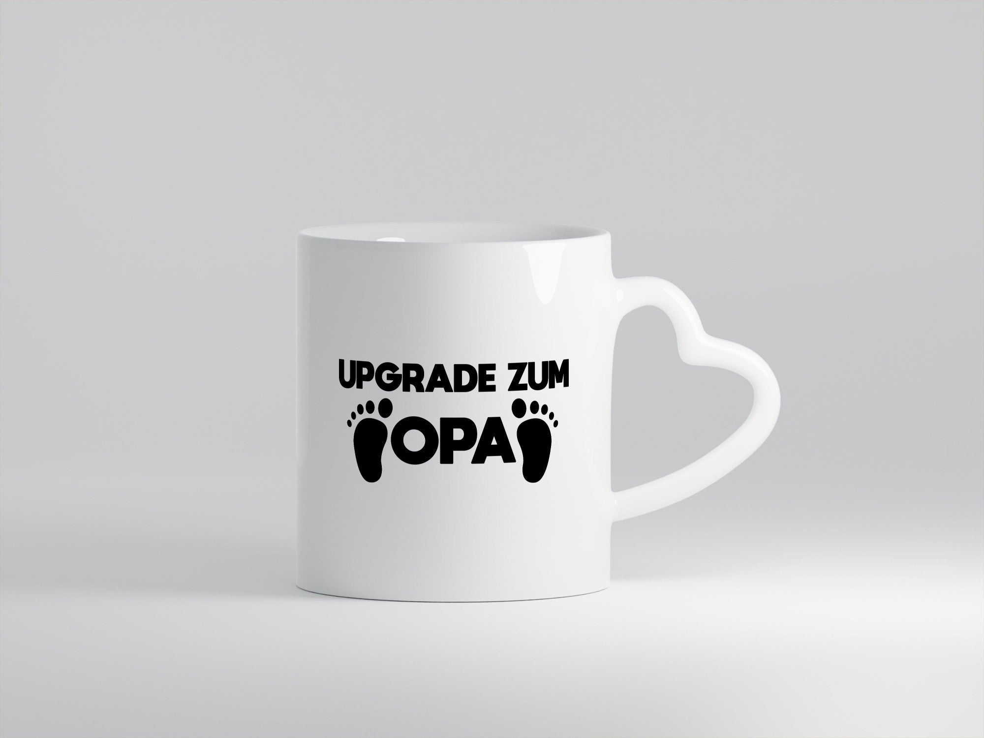 Upgrade zum Opa | Füße Geschenkidee Familie Humor Tasse