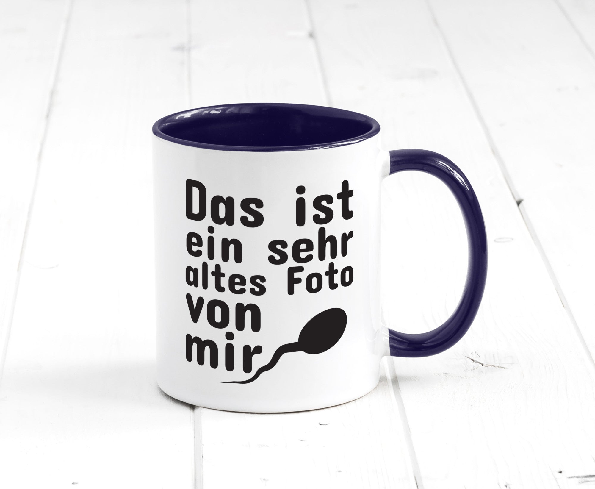 Sehr altes Foto von mir | lustige Tasse Männer Humor Geschenk Geschenkidee