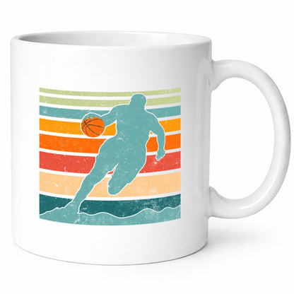 Baskeball | Baskeballspieler Baskeballfan v2 Geschenkidee Humor Tasse