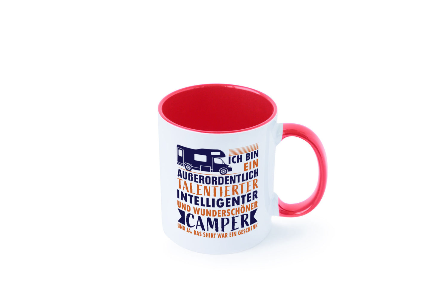 Talentierter | Intelligenter Wunderschöner Camper lustiger Spruch Geschenk