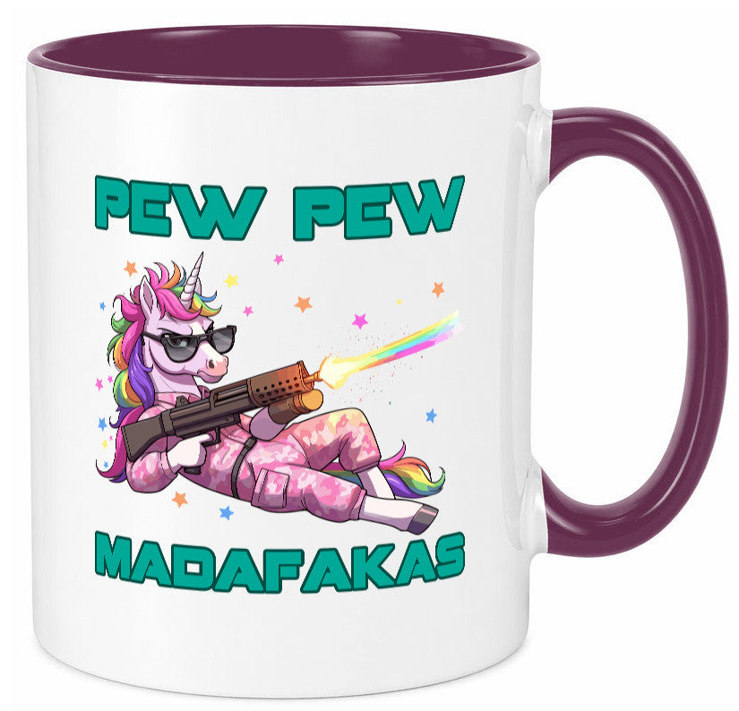 Pew Madafakas vl4 lustiger Spruch Geschenk Humor Geschenkidee Tasse