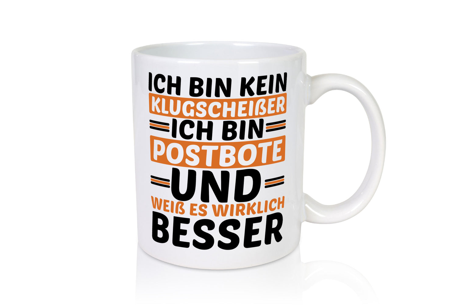 Bin kein Klugscheißer | Postbote Briefträger Paketdienst Humor Geschenkidee