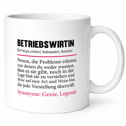 Betriebswirtin | Spruch Kauffrau Betriebswirtschaft lustig Humor Geschenkidee