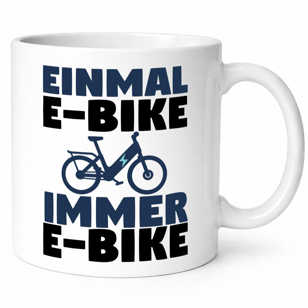 E-Bike Fahrer | Radfahrer Tasse Fahrrad Elektrorad lustiger Spruch Geschenk