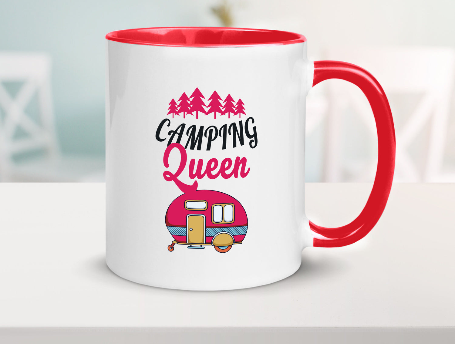 Camping Queen | Natur Lagerfeuer Geschenk Humor Geschenkidee lustiger Spruch