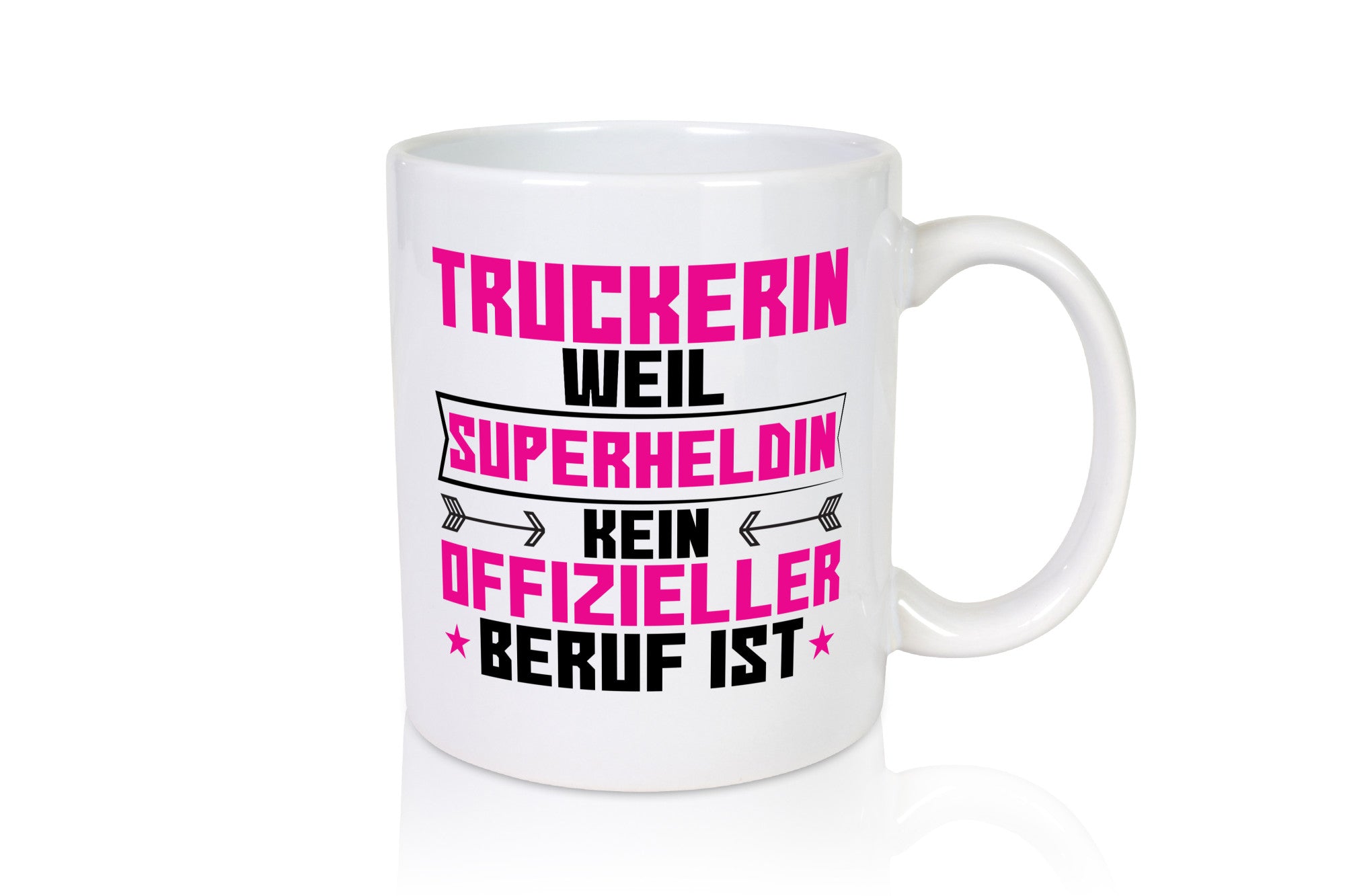 Superheldin Truckerin | LKW Fahrerin lustiger Spruch Geschenk Humor