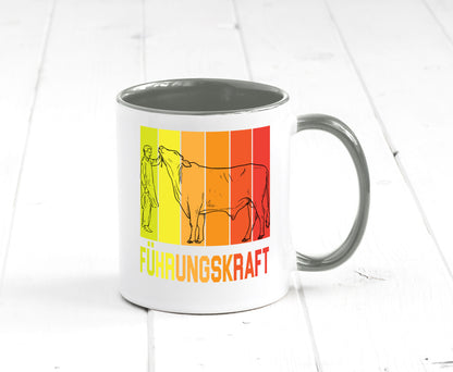 Führungskraft | Farmer Bauernhof lustig Humor Geschenkidee Geschenk Tasse