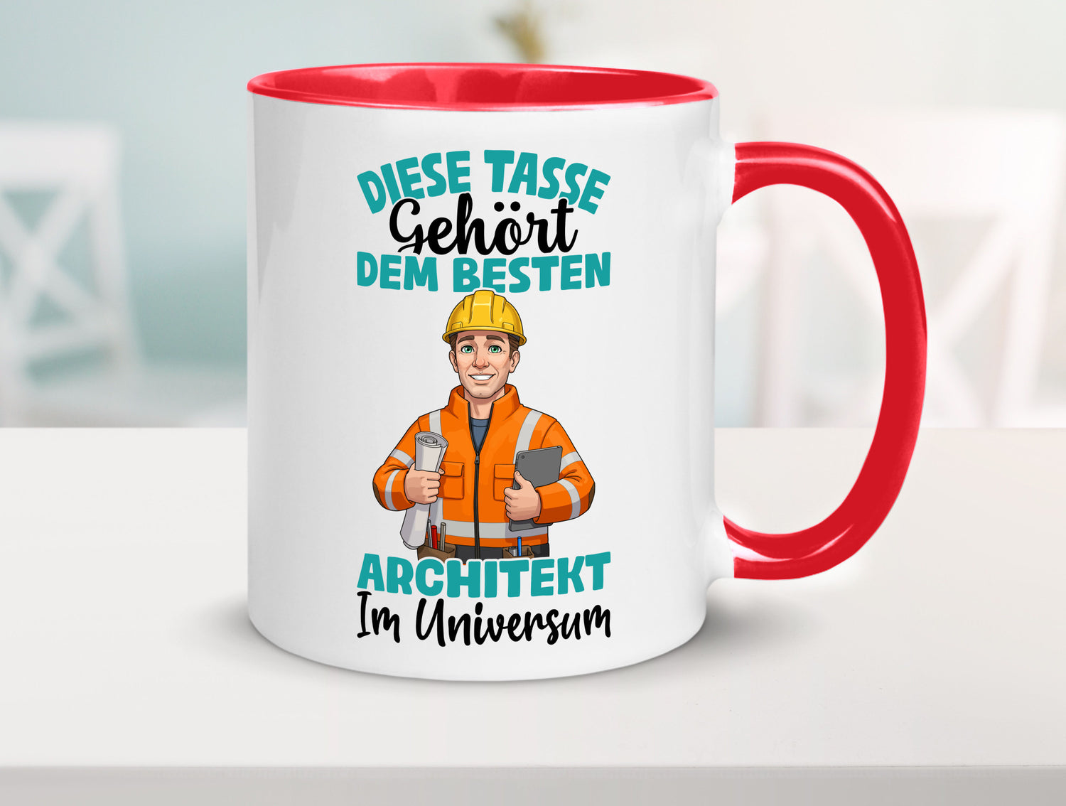 Im Universum: Architekt | Architektur Büro Humor Arbeit Kollegen Geschenkidee