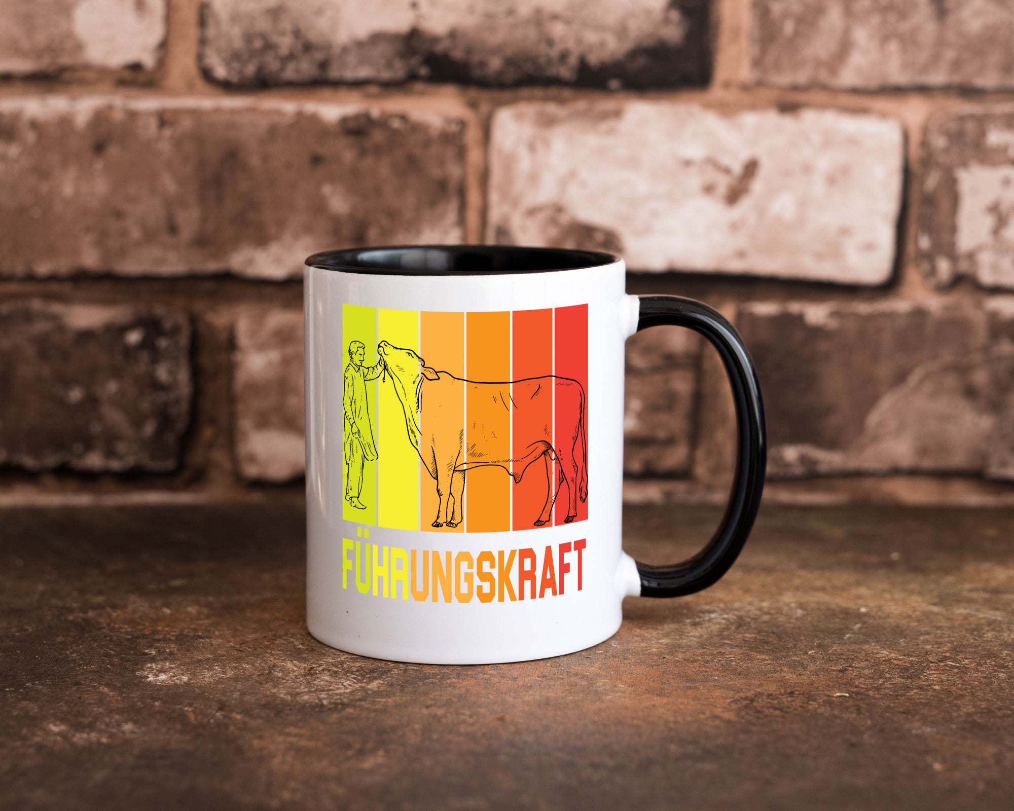 Führungskraft | Farmer Bauernhof lustig Humor Geschenkidee Geschenk Tasse