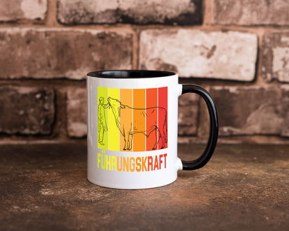 Führungskraft | Farmer Bauernhof lustig Humor Geschenkidee Geschenk Tasse