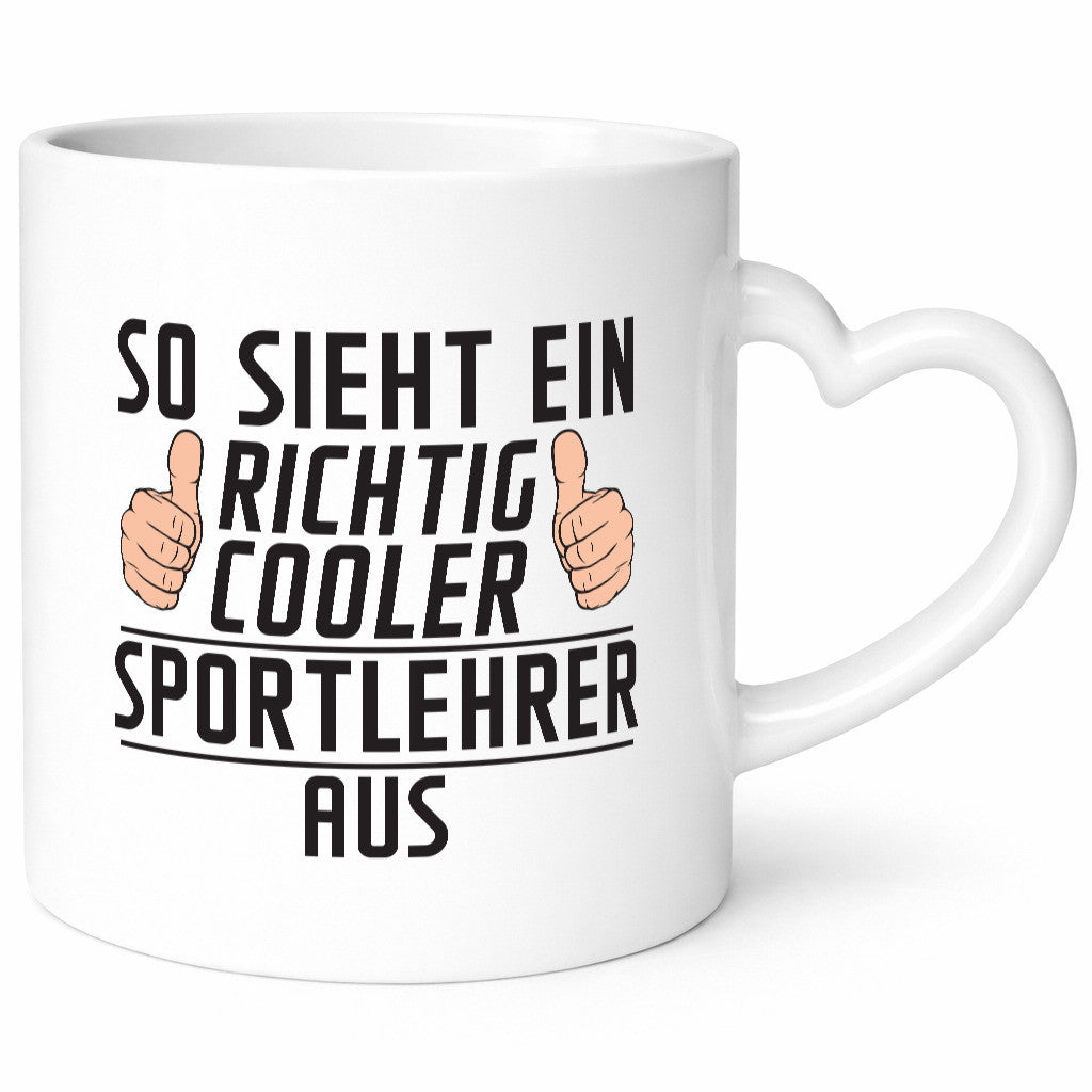 Richtig Cooler Sportlehrer | Lehrer Sport lustiger Spruch Geschenk Humor