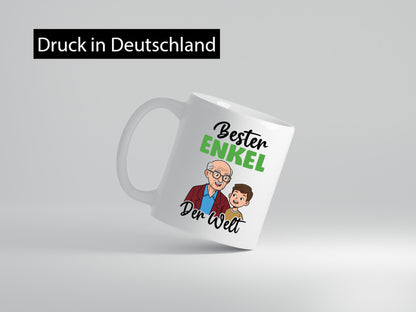 Bester Enkel | Großmutter Großvater Oma Opa lustiger Spruch Geschenk Familie