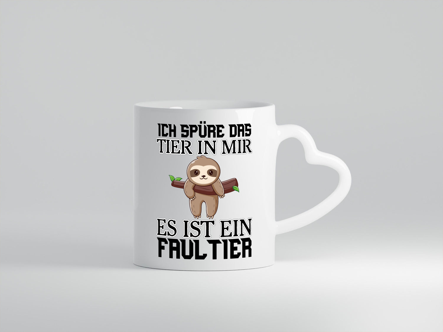 Ich spüre das Tier Humor Tierliebhaber Geschenkidee Tasse