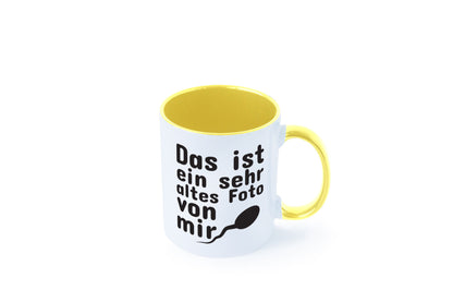 Sehr altes Foto von mir | lustige Tasse Männer Humor Geschenk Geschenkidee