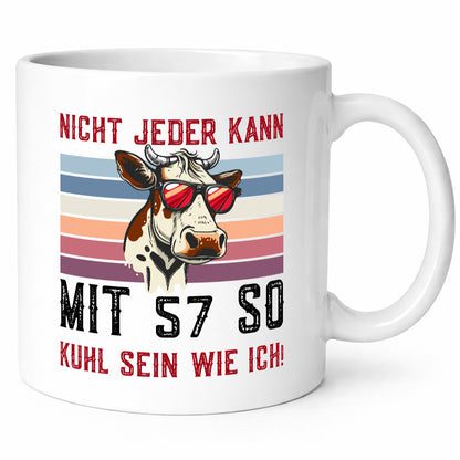 Mit 57 so gut aussehen | 57. Geburtstag Landwirt Bauer v2 lustig Geschenkidee